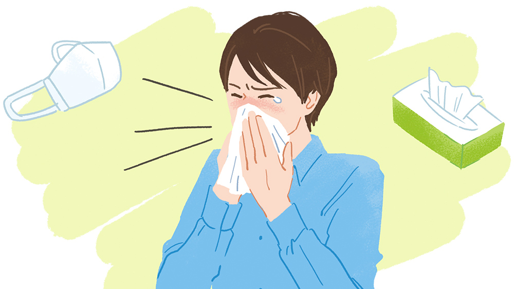 アレルギー性鼻炎（花粉症）の症状・原因・予防法
